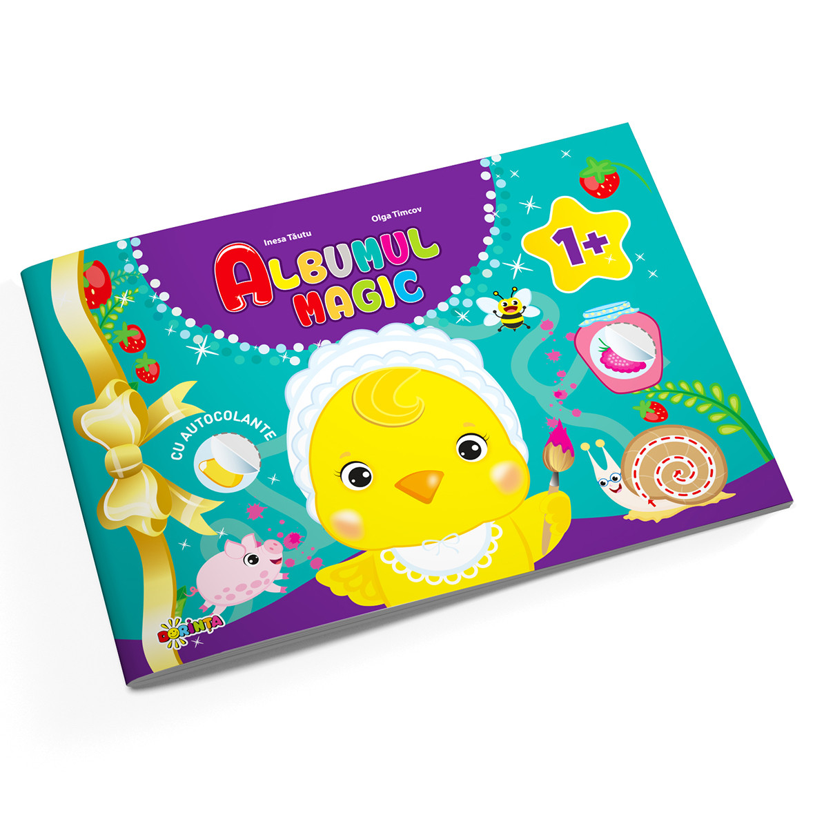 Albumul magic 1+ (cu autocolante)